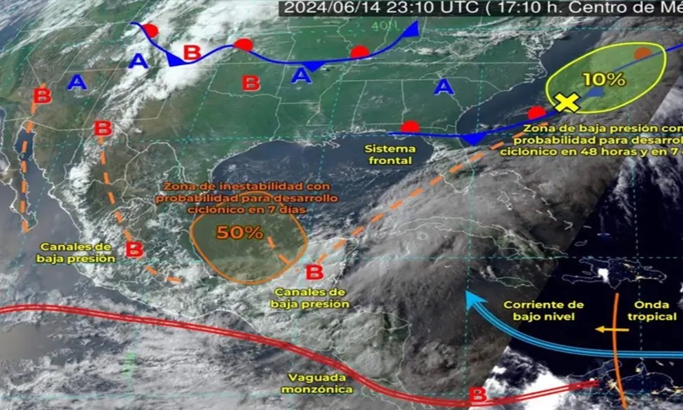 Clima M Xico Hoy De Junio Alertan Por Temporal De Lluvias Y Calor